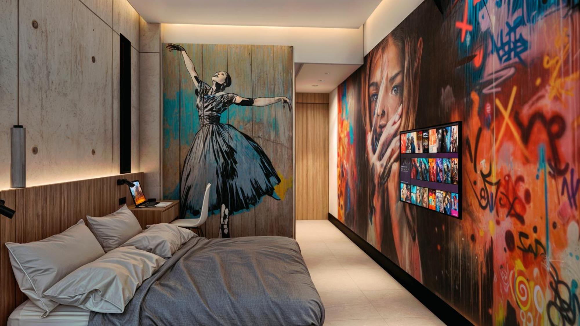 Street Art Hotel Roma Mexico City Exterior photo